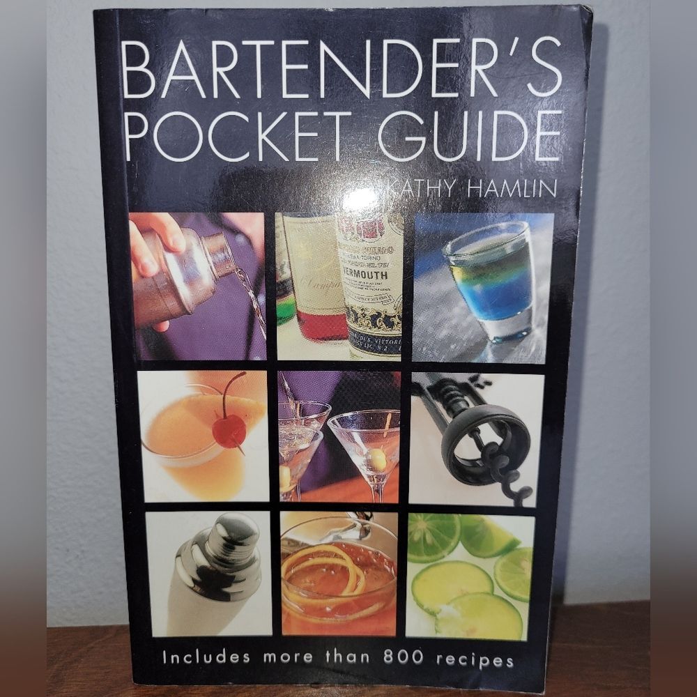 Bartender's Pocket Guide Book